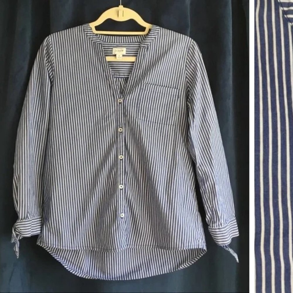 J.Crew | Bow-Cuff Button-Down
